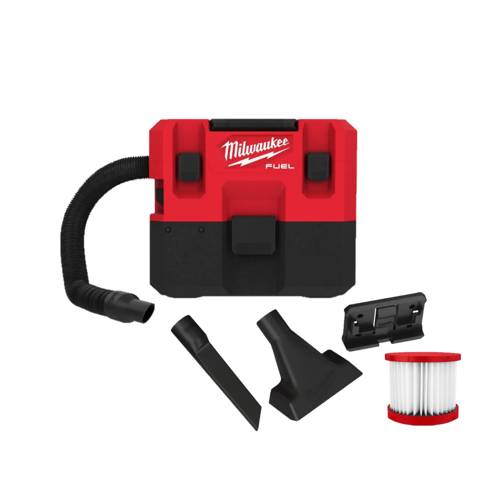 Aspiratore liquidi-solidi-polveri a batteria 12V con accessori 6.1litri MILWAUKEE M12 FVCL-0