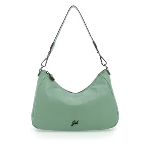 Borsa Donna a Spalla GABS Isabel in Pelle Martellata Tea Verde Large