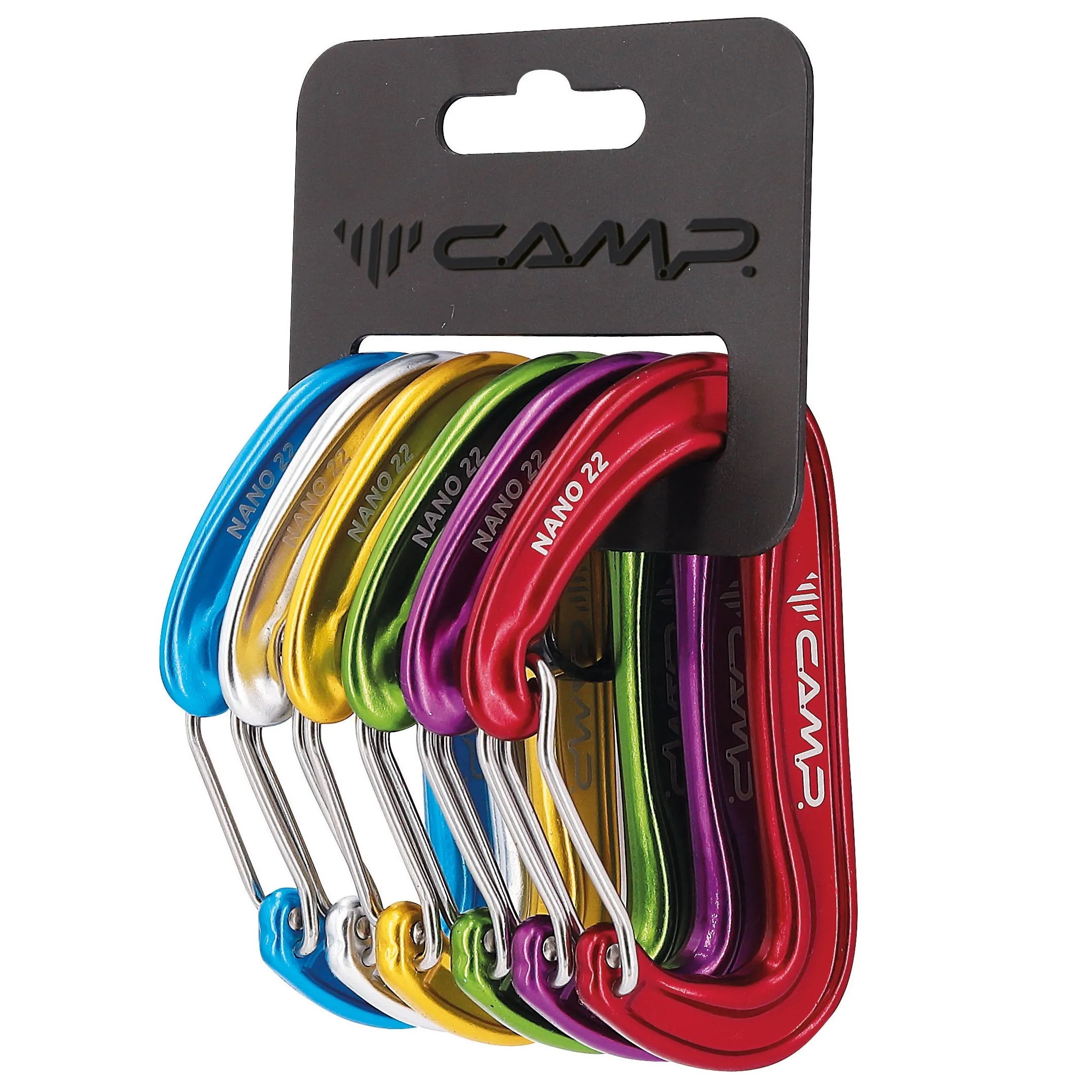 CAMP RACK PACK NANO 22 - 6 MOSCHETTONI NANO 22