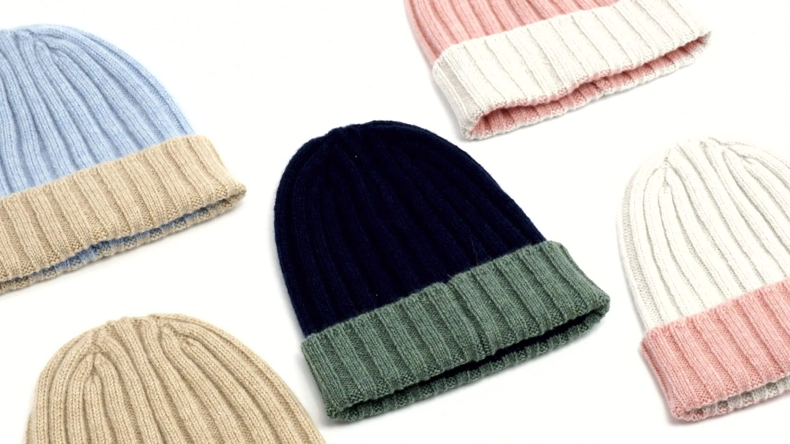 Cappello Coste Bimbo Ortles 100% Cashmere