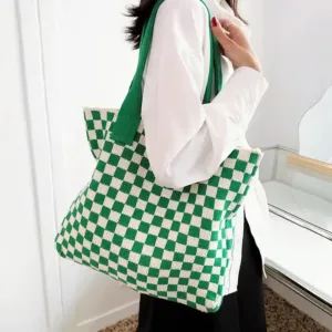 Emilia  - Borsa Tote in Maglia