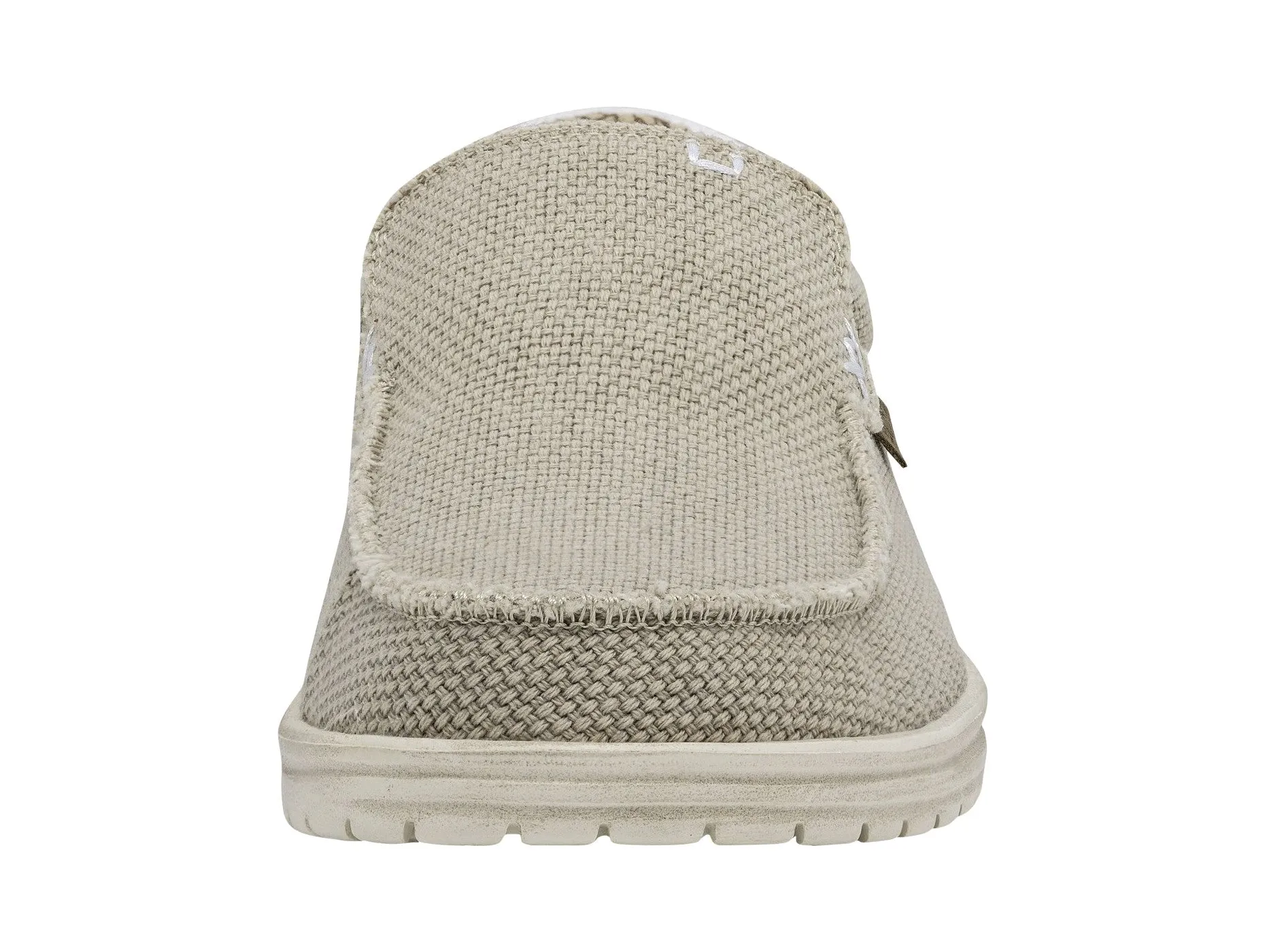 Hey Dude Mikka Braided Off White Slip On Uomo