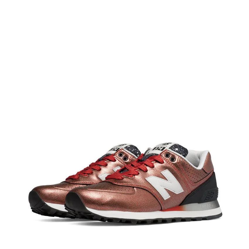 NEW BALANCE SNEAKERS WL574RAB RAME