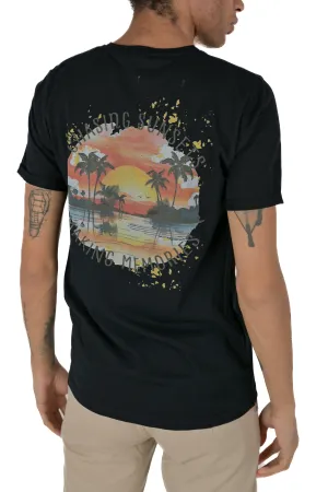 T-Shirt regular Sunsets Blu SS24